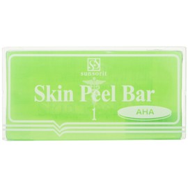 Sunsorit Skin Peel Bar AHA [Normal to Oily Skin] [Facial Cleansing Soap] 1 Piece (x 1)
