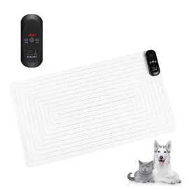 SVD.PET Pet Training Mat with Tester, 30" X 16", Pet Shock Pad, Dogs & Cats Electronic Repellent mat for Indoor, 3 Training Modes, 5 Levels, Pet Safe Mode (Black Controller)
