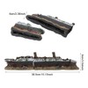 Titanic Lost Wrecked Boat Ship Aquarium Decoration Ornament wreck ornaments
