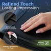 STYLIO Zipper Padfolio Portfolio Binder Organizer | Faux Leather Portfolio