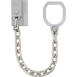 ABUS 215407 Lockable Door Handle Chain Type SK89 Silver