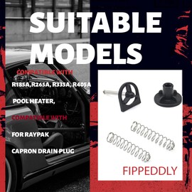 Fippeddly Bypass Kit for Raypak, 006715f for Bypass Assembly Capron