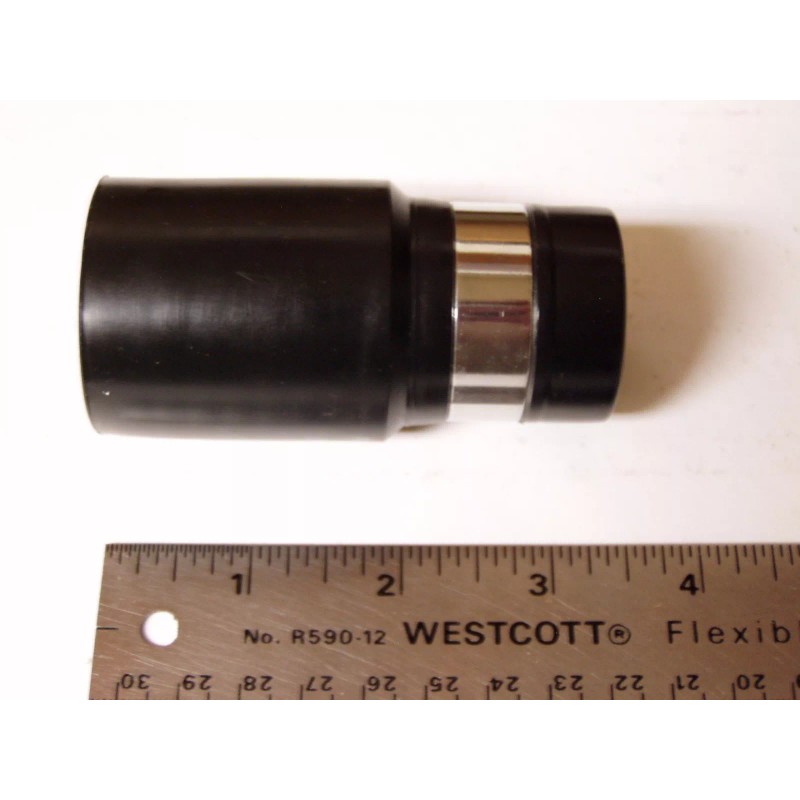 For NuTone Hose Cuff with metal band Central Vacuum BLACK