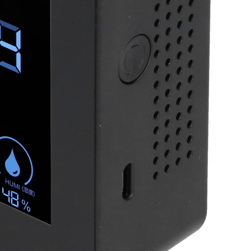 Air Quality Detector Digital USB Charging Carbon Dioxide Monitor Temperature