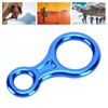 Descender Figure 8 Shape Aluminium Alloy 45KN Descent Abseiling Device