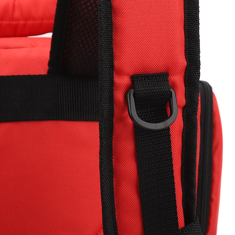 Red Firefighter Bag Large Capacity First Responder Bag Durable Emergency
