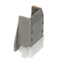 Masterpart Dishwasher Upper Basket Rail End Cap To Fit Whirlpool Dishwashers 481010604351
