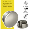 Promenaid 3ft Flush Handrail Kit - Silver - Complete Indoor/Outdoor