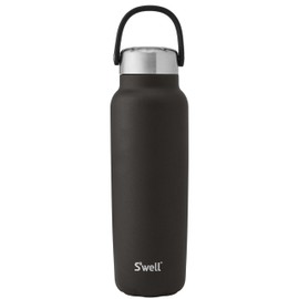 S'well Recycled Stainless Steel Explorer with Insulated Lid and Handle, 40oz, Onyx, Triple Layered Vacuum Insulated Containers Keeps Drinks Cold for 54 Hours and Hot for 12