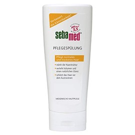 sebamed Conditioner 200 ml for daily care of sensitive scalp, hair looks healthier and more nourished