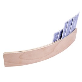 Engelhart – 390816 – Wooden Playing Card Holder – Double 35 cm – Half Round