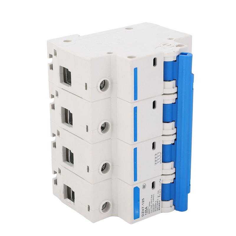 125A 4P Miniature Circuit Breaker 400V Air Switch PC Flame
