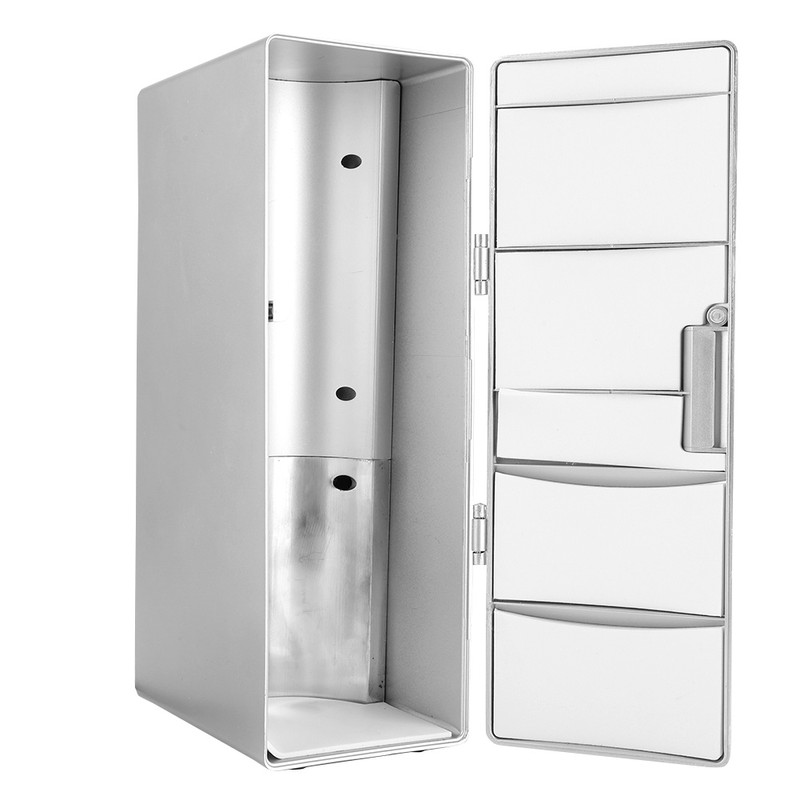 Portable USB Mini Fridge Freezer Refrigerator Cooler and Warmer For