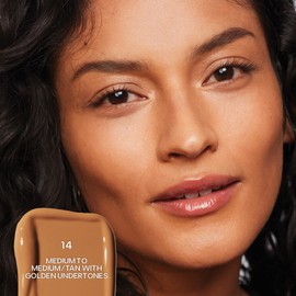 Saie Slip Tint Radiant Cream Concealer - All-Over Concealer for Dark Circles, Redness + Blemishes - Lightweight Formula Enriched with Hydrating Hyaluronic Acid - Shade 14 (0.17 oz)