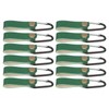 12Pcs Leather Wall Hooks PU Leather 5KG Load Durable Sturdy