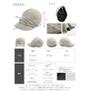Loo&c Women’s Hat, Large Size, Cool Touch, Cheryl UV Casket,