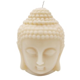 Belafi - Cabeza de Buda en Vela Decorativa con Aroma, Linda Decoración Budista Zen