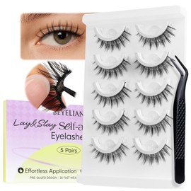 Self Adhesive Eyelashes Natural Look 172