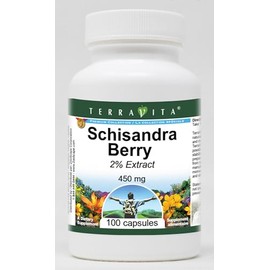 Schisandra Berry 2% - 450 mg (100 Capsules, ZIN: 521365) - 2 Pack