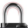 4 Digit Combination Lock,Resettable Combination Padlock Gym Locker Locks with