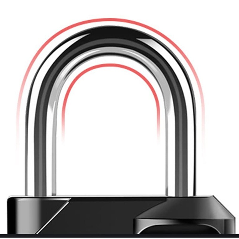 4 Digit Combination Lock,Resettable Combination Padlock Gym Locker Locks with