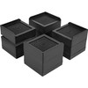 BTSD-home Bed Risers Heavy Duty Adjustable Furniture Risers Elevation in