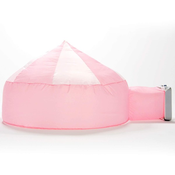 The Original AirFort Build A Fort in 30 Seconds, Inflatable for Kids, Pink/White