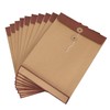 10Pcs A4 Large Kraft File Folder Foolscap Brown Gussetted Envelope