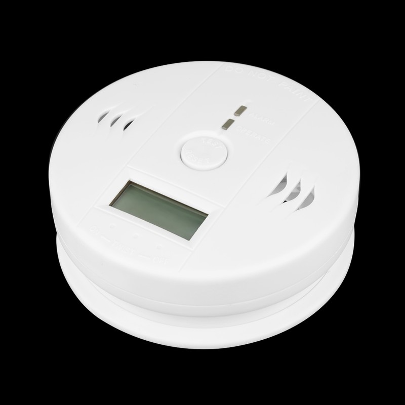 LCD CO Carbon Monoxide Detector Poisoning Warning Sensor Alarm