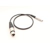 Male 1B 6pin to Female 4pin XLR Power Cable for