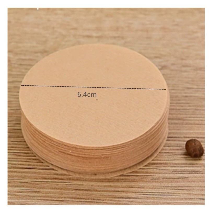 Unbleached Percolator Coffee Filters,CAASFOOY 600 Pack of Round Espresso Paper