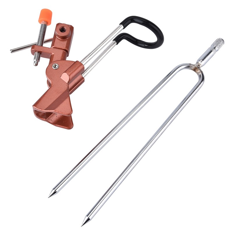 Aluminium Alloy Fishing Pole Tackle Holder Bracket Rod Ground Holder
