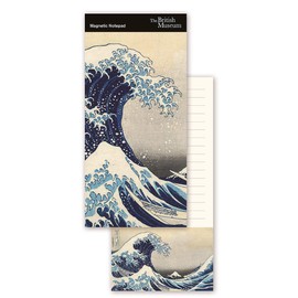 The British Museum Hokusai The Great Wave Magnetic Fridge Shopping To-Do List Notepad