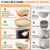 Upgrade Heating Sourdough Bread Proofing Basket Set, Electric Thermostatic Silicone