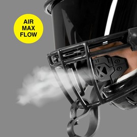 Faith Cross Black X Football Mouthguard