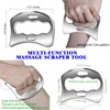 Robulove 3 in 1 Stainless Steel Gua Sha Tool, Muscle