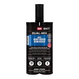 SEM 40477 Heavy Bodied White Seam Sealer Automotive Seams Joints Voids 7 oz