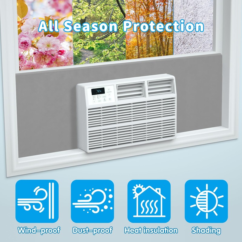 Air Jade Window Air Conditioner Side Panels, Extra Wide 4Ft