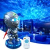 Galaxy Astronaut Star Projector Night Light - Astronaut Light Projector with Nebula, Timer, and Remote Control for Bedroom and Ceiling - Perfect Gifts for Children and Adults