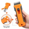 WRAPXPERT Razor Blade Scraper, Razor Scraper Tool with 30pcs Extra