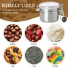 GIDWRIY Coffee Canister Stainless Steel Airtight, Coffee Powder Container, Airtight