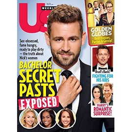 US Weekly magazine (January 23, 2017) Bachelor Secrets / Golden Globes 2017 / George Clooney / Ben Affleck + More!