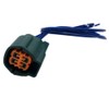1 conector de 4 pines de 4 vías para sensor