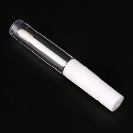 Doublelife 10PCS Empty Tubes Lip Gloss Balm Cosmetic Mini Containers Plastic Transparent(1.3ml, White)