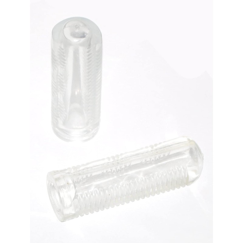 BMX Mountain Bike Handlebar Grips Kids Bike See Through PVC