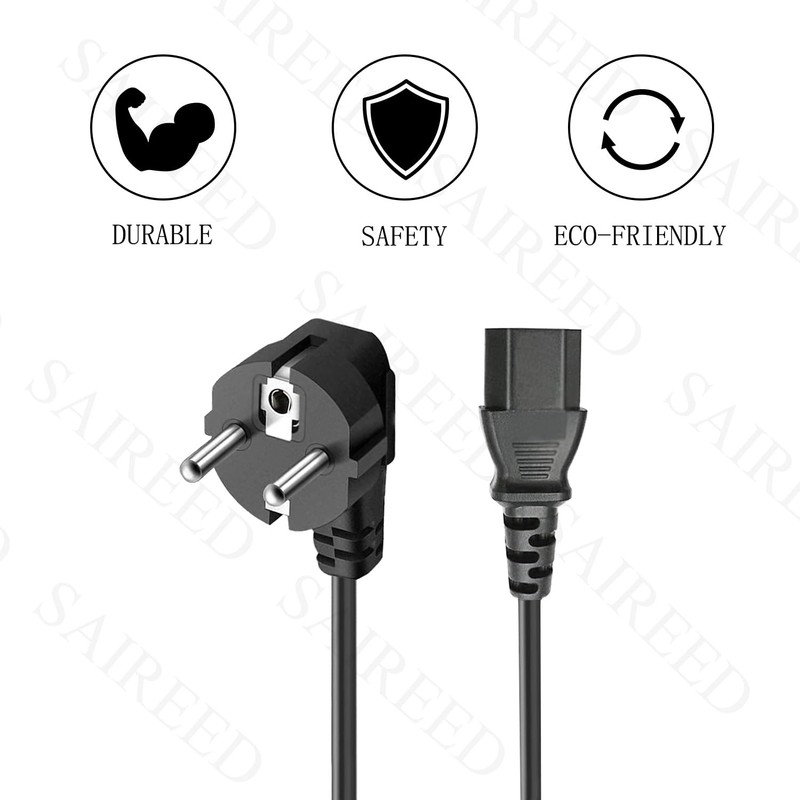 Netzkabel Stromkabel 3 polig Replacement for Eaton Ellipse ECO 500