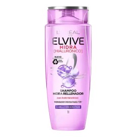 3 Pza Shampoo L'oréal Elvive Hidra Hialuronico 1 L