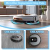 LemonRoad 4 Pack Microfiber Replacement Mop Pads Compatible with iRobot