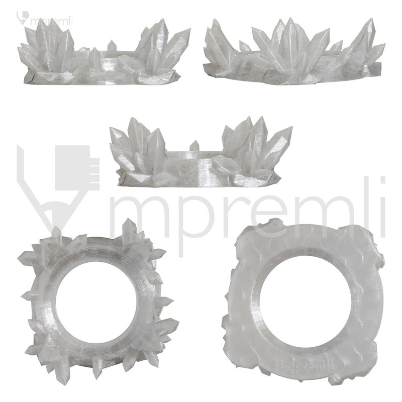 impremli Soporte para Alexa Echo (HD) Tipo Cristales (Traslúcido)