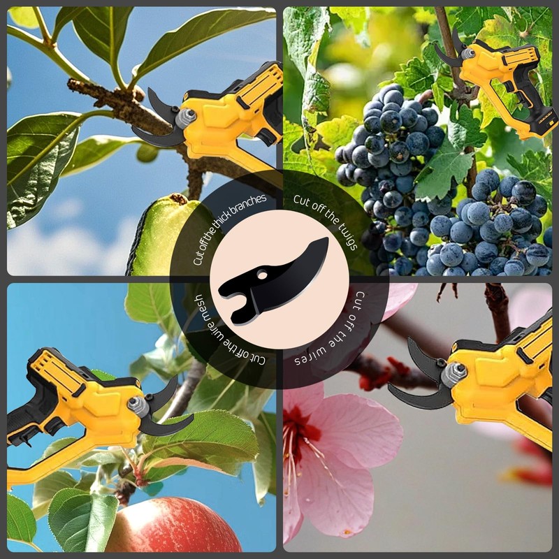 Muscovite 2pcs N920015 & 1pcs Na044629 Cordless Pruning Shears Replacement